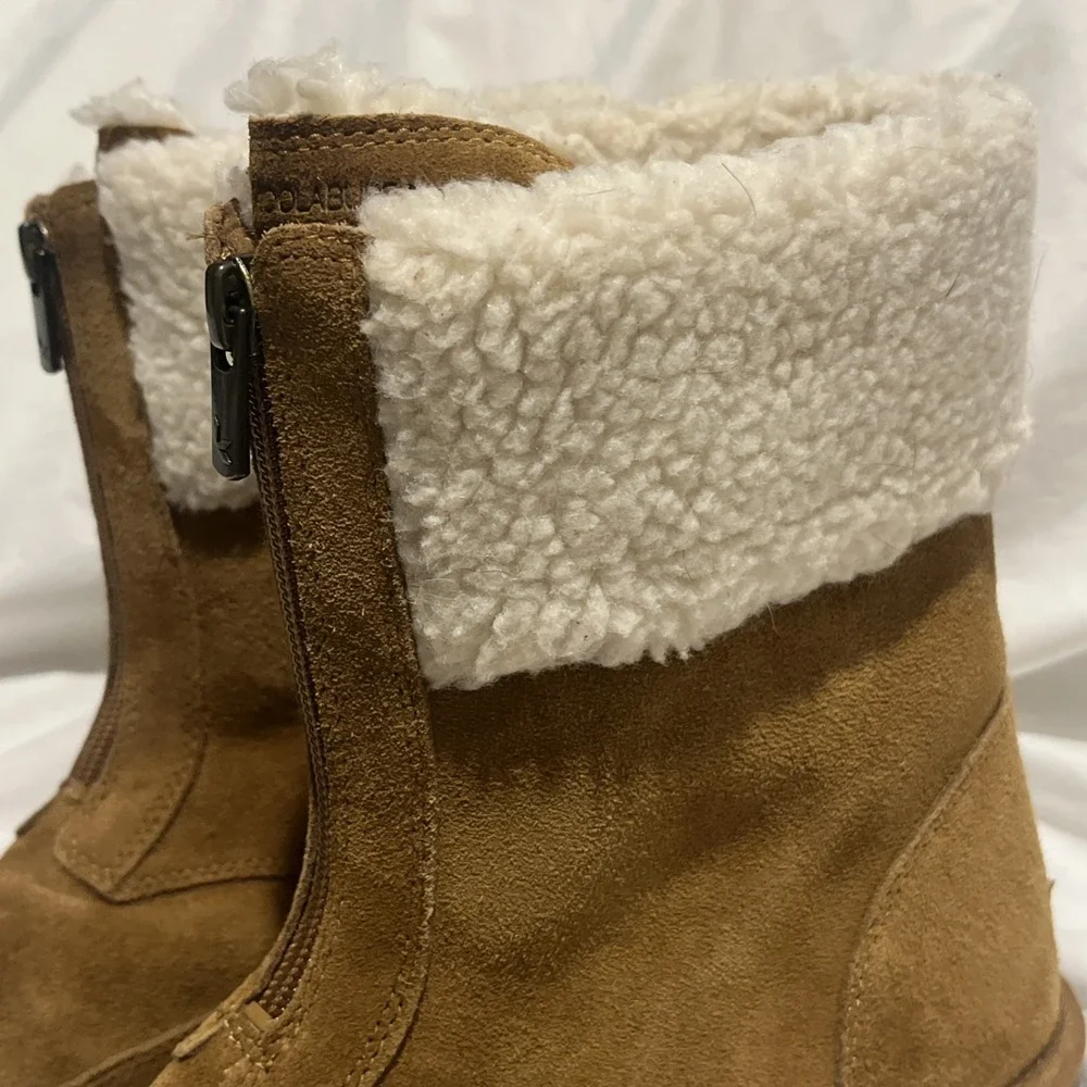 Koolaburra by UGGS kids KOOLA SHORT Fashion Boots - Chestnut, US Size 4 EU36